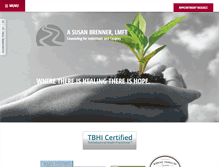 Tablet Screenshot of brennertherapy.com